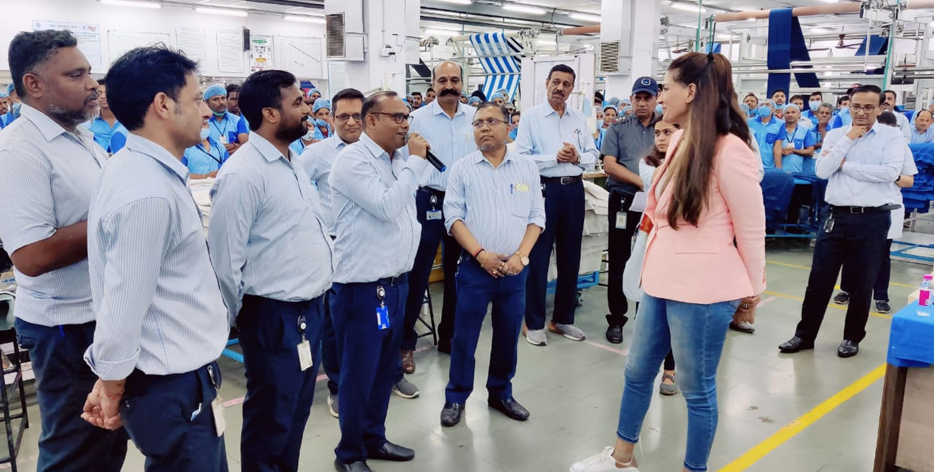 Participants and activities of the Welspun Manthan Program