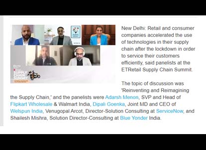 Technology adoption in supply chain accelerated in wake of pandemic